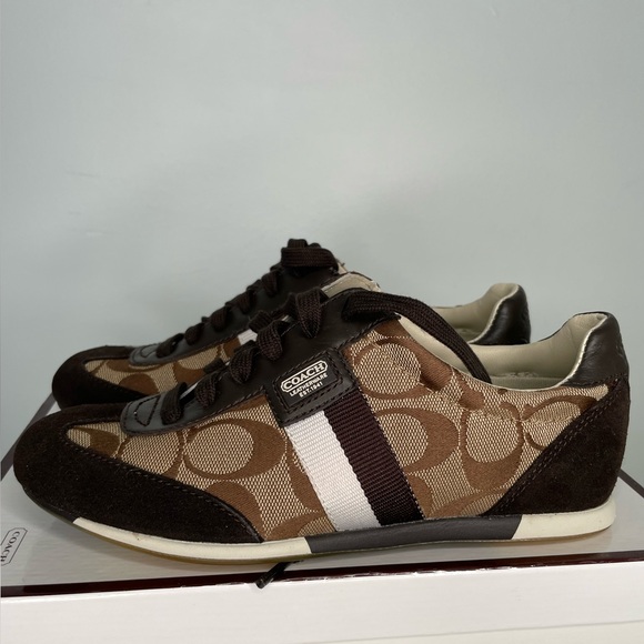 Coach Athletic Tennis Runner
Size 5 
Brown - Picture 4 of 8